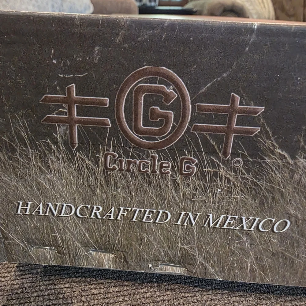 Circle G Handcrafted Cowboy Boots-NIB - Picture 4 of 8